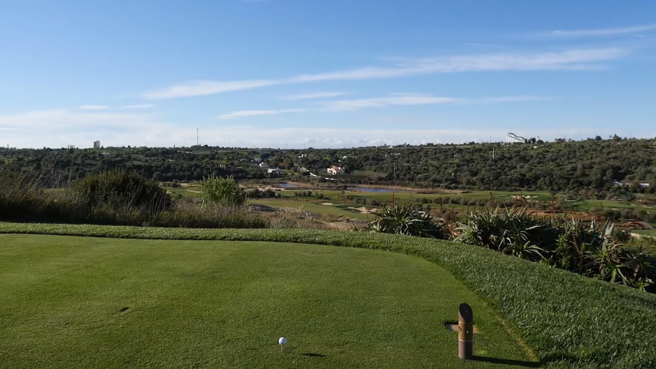 Amendoeira Golf Resort Faldo Golfplatz 037 Algarve Golfreisen