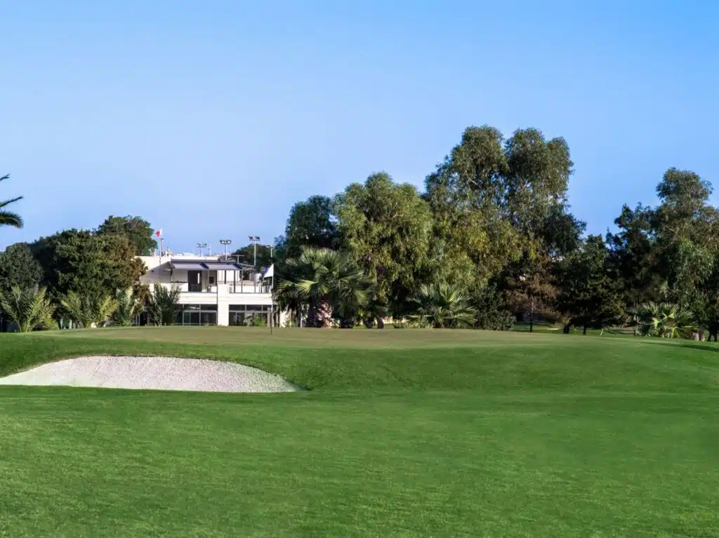 Royal Malta Golf Club bahn 15 Golfurlaub Italien Golfreisen