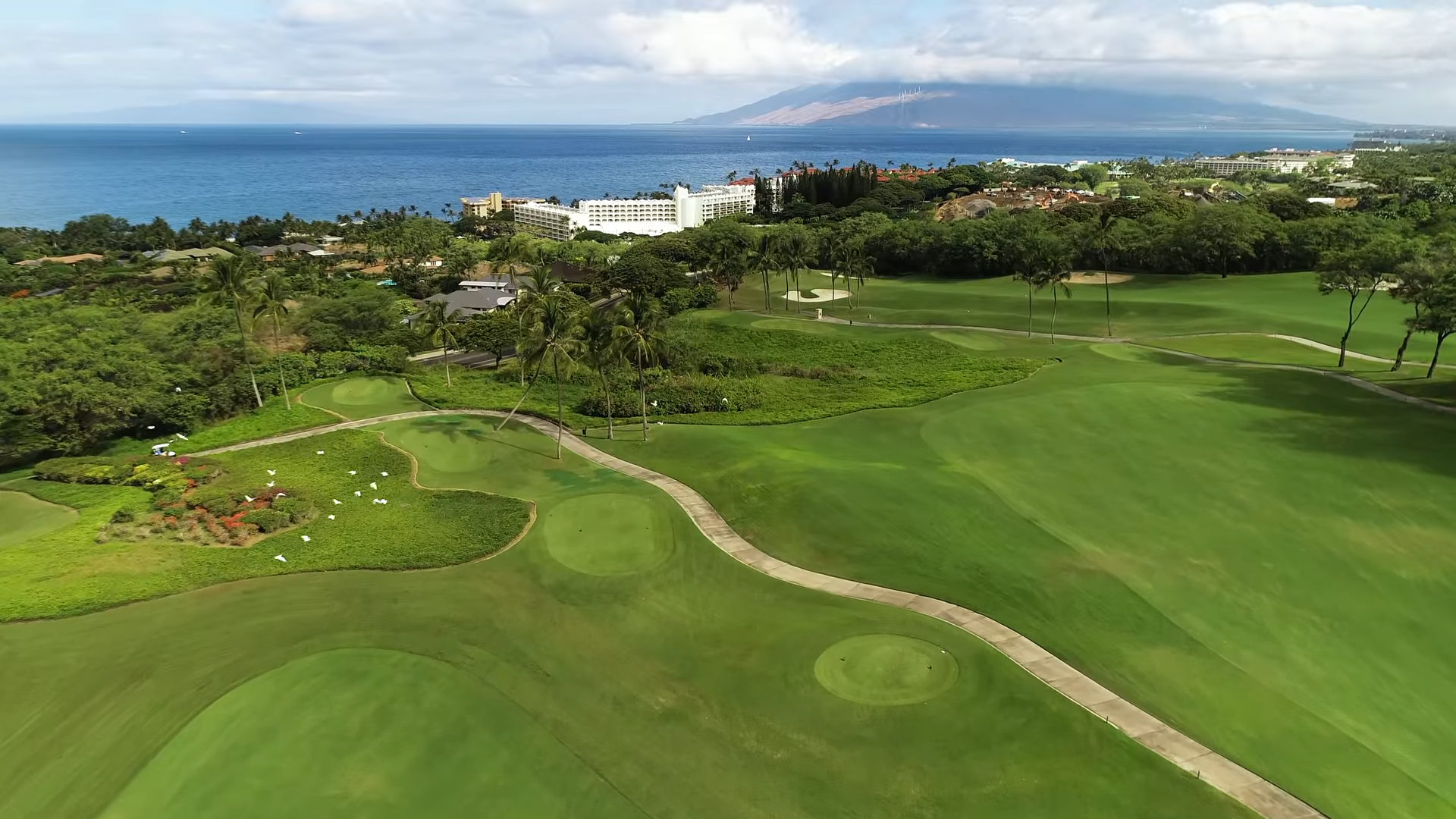 Der Wailea Gold Course auf Hawaii Luxus Golfurlaub