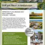 Golf-Gruppenreise in das Playa Granada Golf 09.10.23