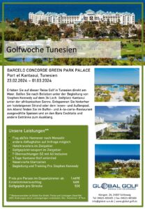Golf-Gruppenreise mit Pro Tunesien unlimited golf