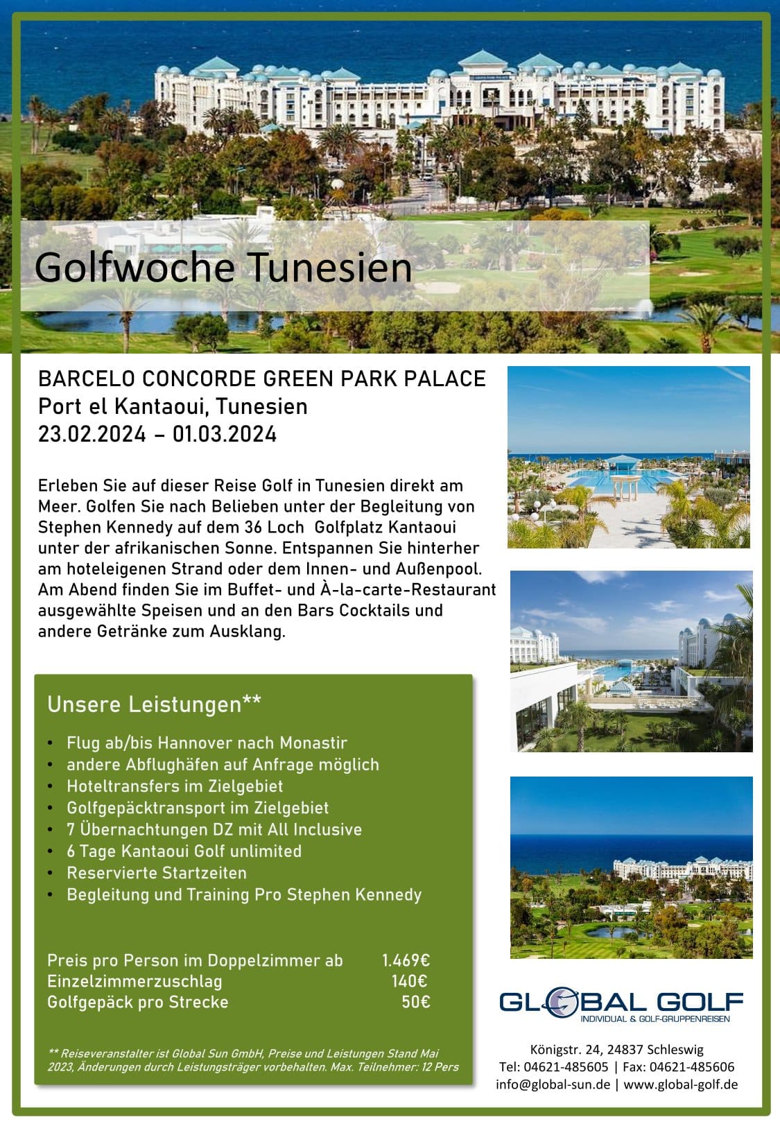 Port el Kantaoui , Tunesien 23.02.2024