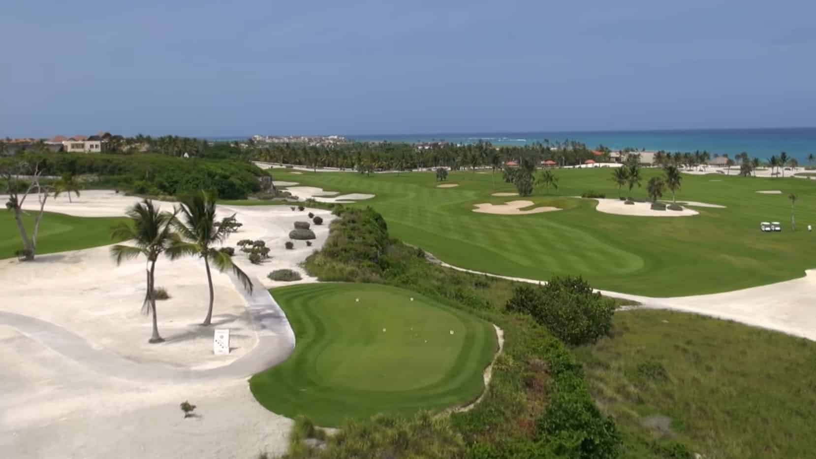 Genießen Sie Ihren Urlaub in der Dominikanischen Republik Punta Cana Golf Course 043 Golfreisen