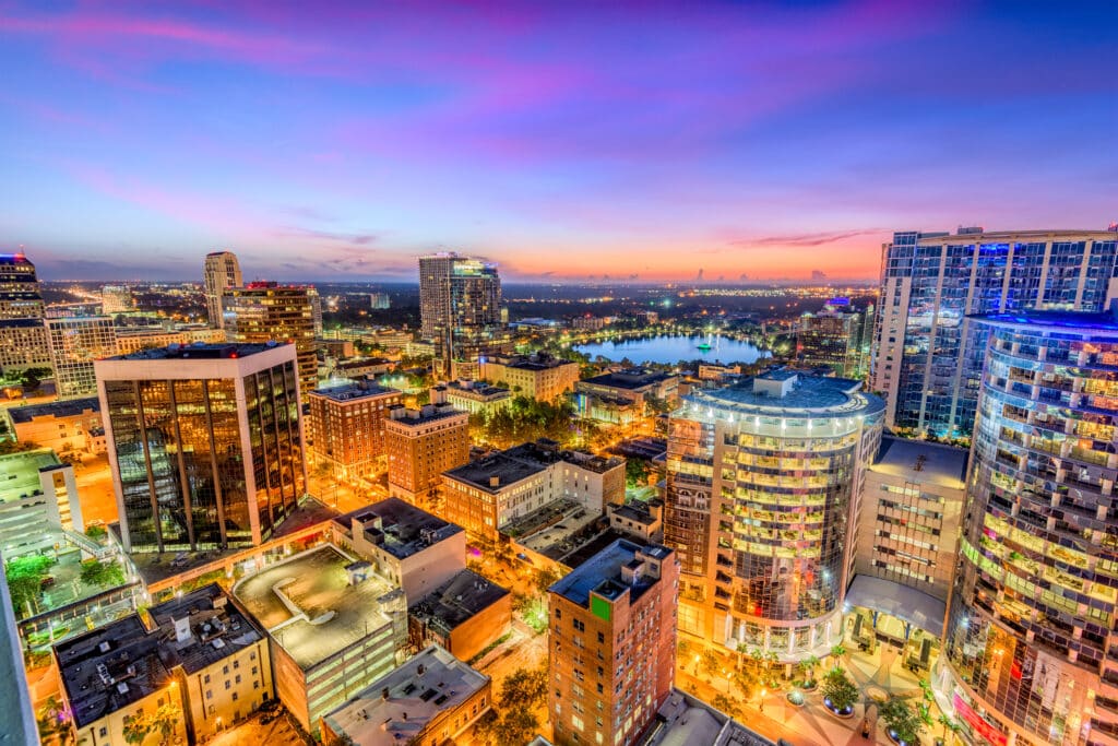 Orlando Florida Cityscape