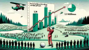 Milliarden Einnahmen des Staats durch den Golfsport