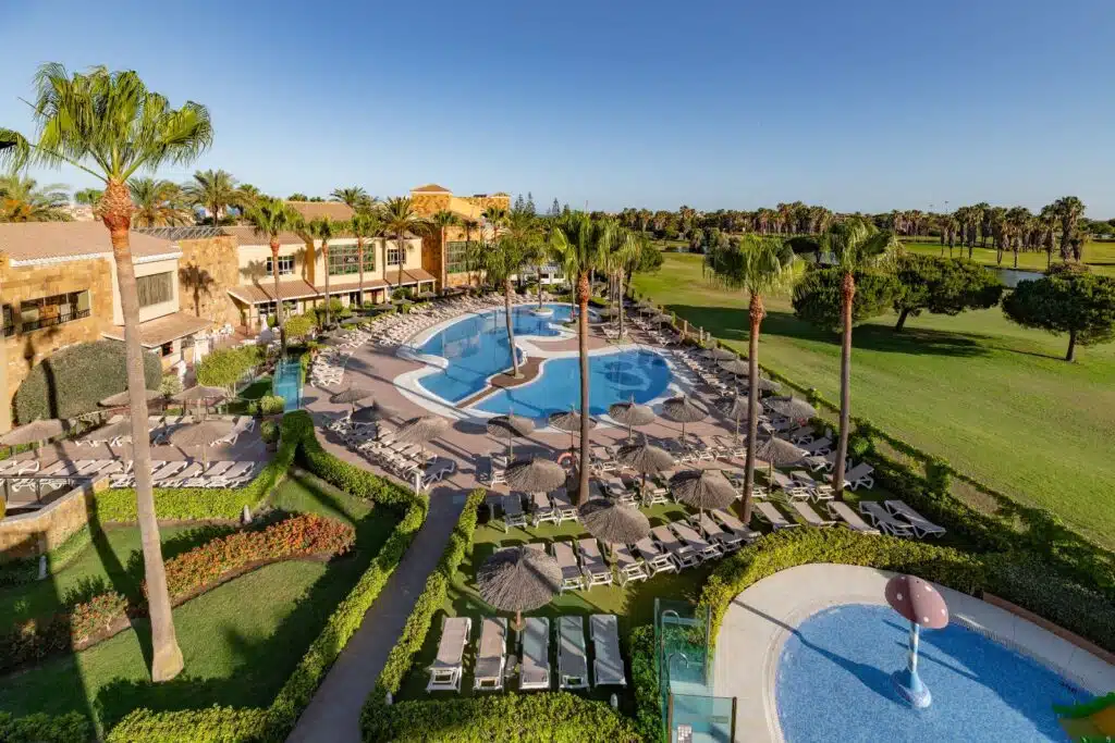 1 Hotel birds eye view Andalusien Golfreisen