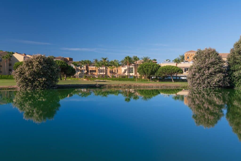 Elba Costa Ballena Beach & Thalasso Resort, Cádiz 32 Golf course view Golfreisen