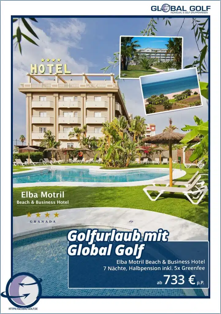 Golfurlaub in Grenada, Spanien im Elba Motril Beach & Business Hotel, Granada