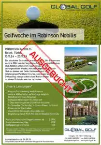 Golfreise mit Pro in Robinson Nobilis 13.11.24 Ausgebucht