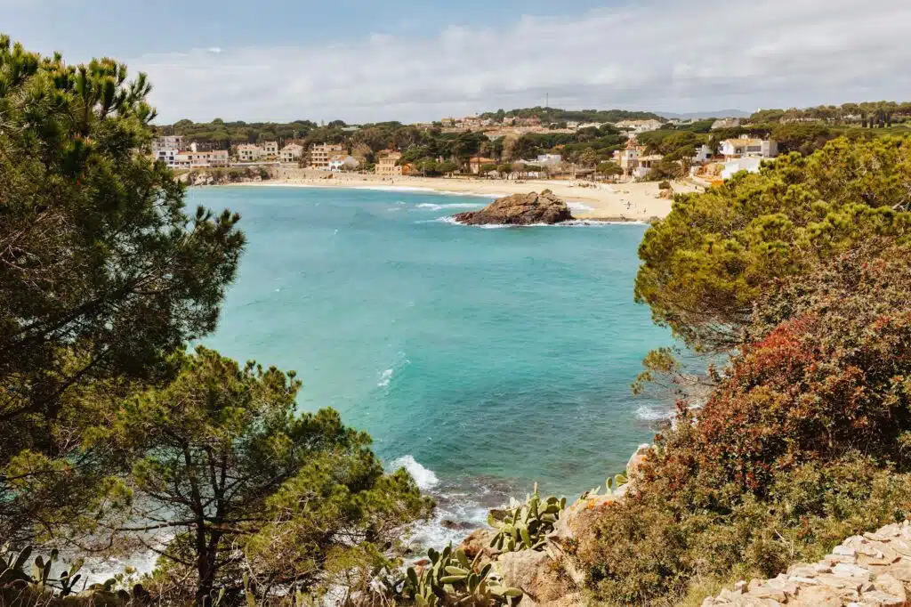 Cala fosca, Palamos, Girona. Catalan beach in Costa Brava (Catalonia, Spain)