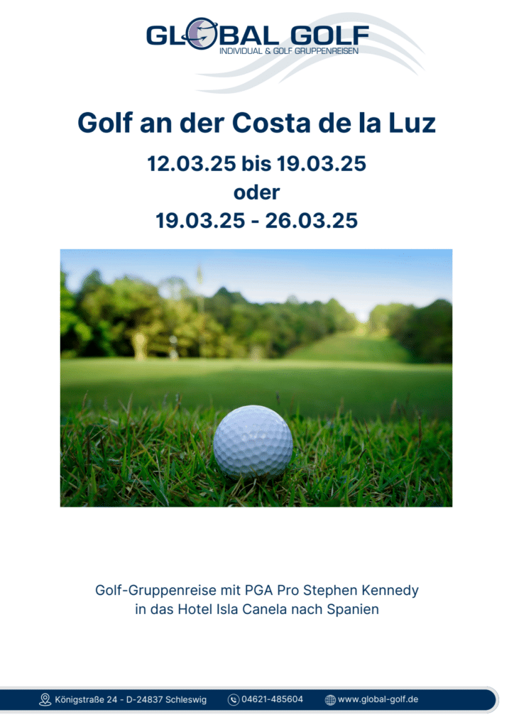 Golf an der Costa de la Luz 12.03.25 250312 FAO Spanien Hotel Isla Canela Golf 1 Golfreisen