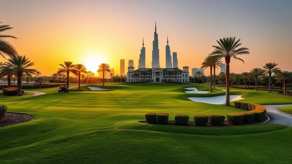 dubai hills golf course