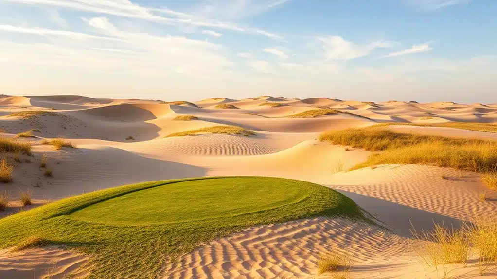 dunes at shenzhou peninsula