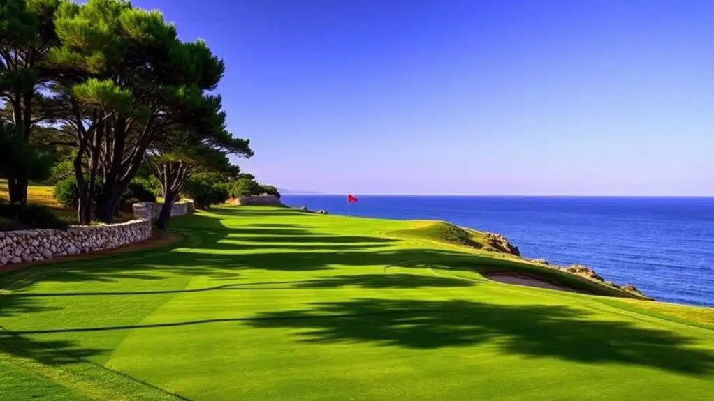 golf course in menorca