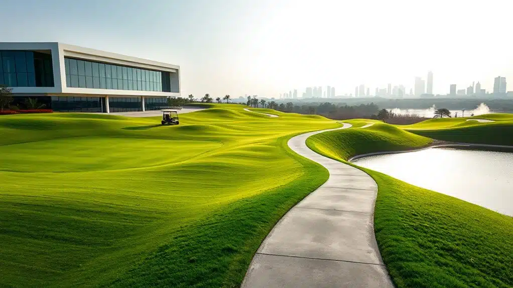 golf venue in peking