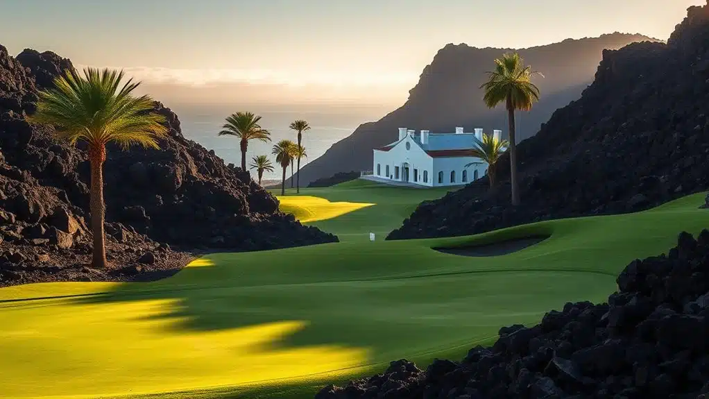 lanzarote s scenic golf course