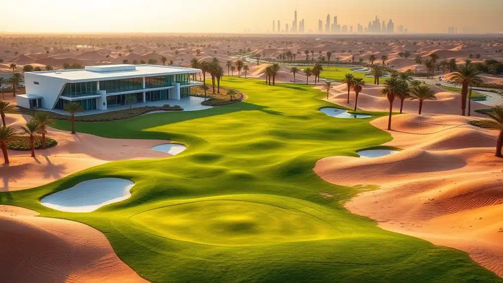 luxury golf club dubai