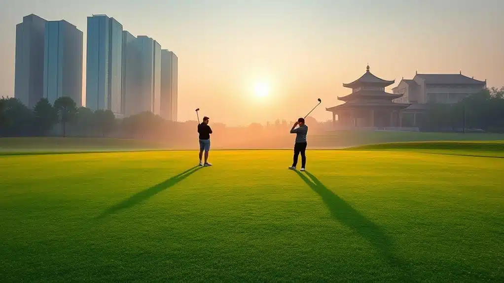 peking golf course experience