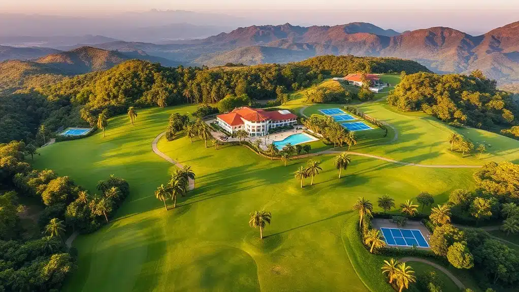 brazilian country club retreat