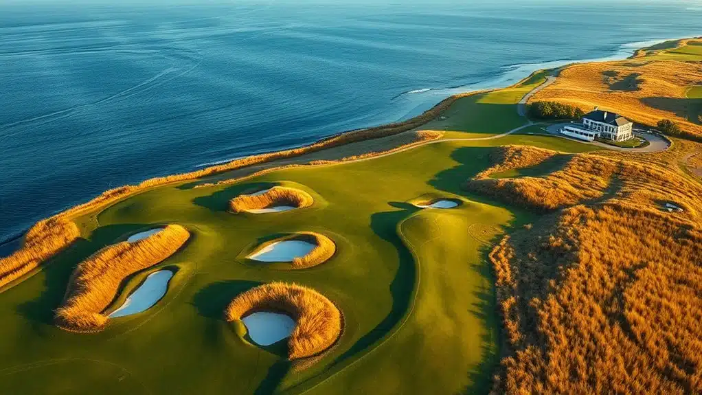 exclusive coastal golf club