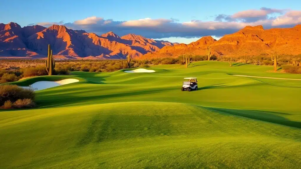 exclusive desert golf club