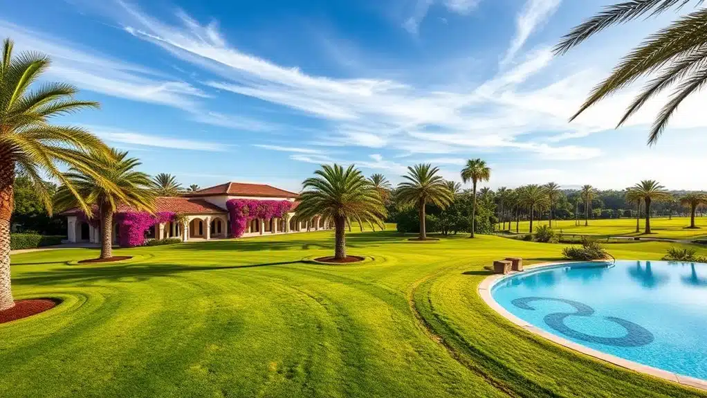 exclusive golf community resort