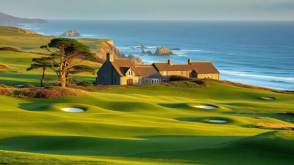 golf course in anglesey