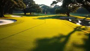 golf courses in green