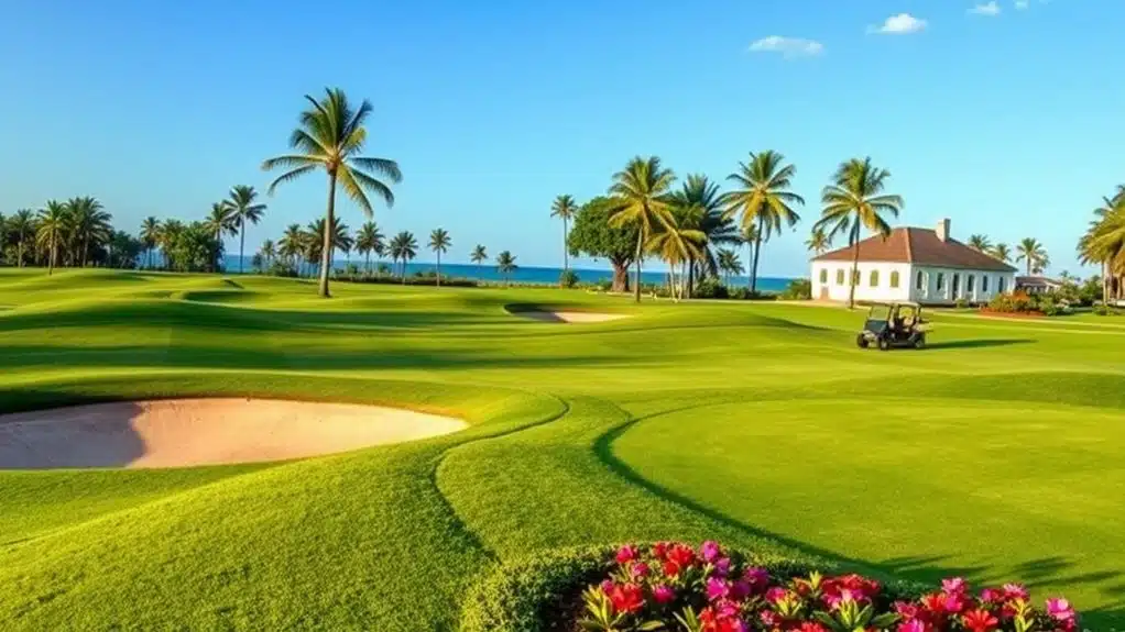 golfing in ghana s paradise