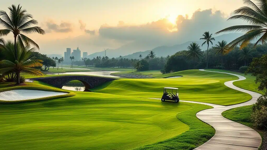 hong kong golf venue