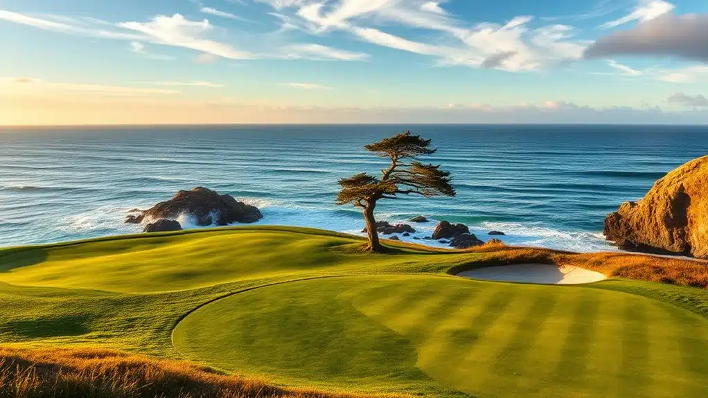 iconic coastal golf course