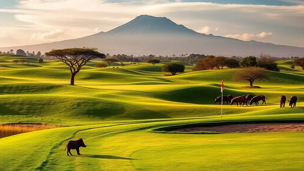 kili golf in tanzania