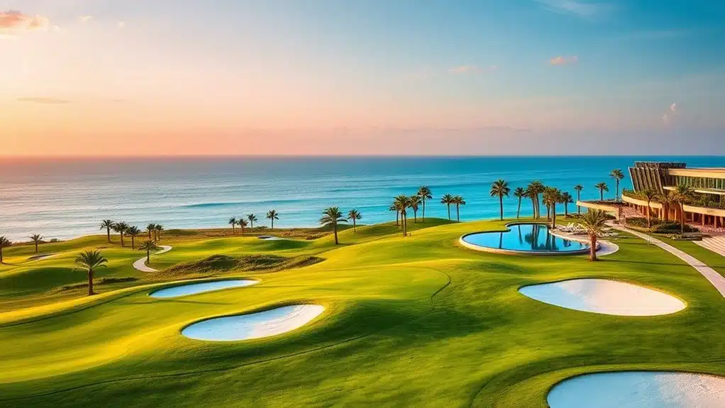 luxury golf and resort