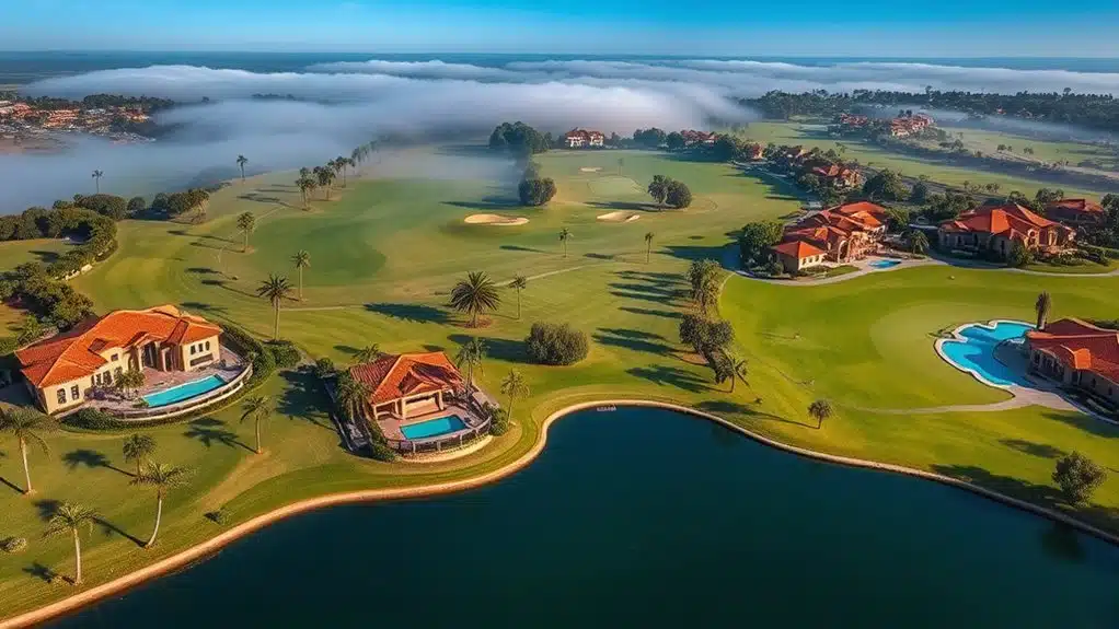 luxury golf community estate