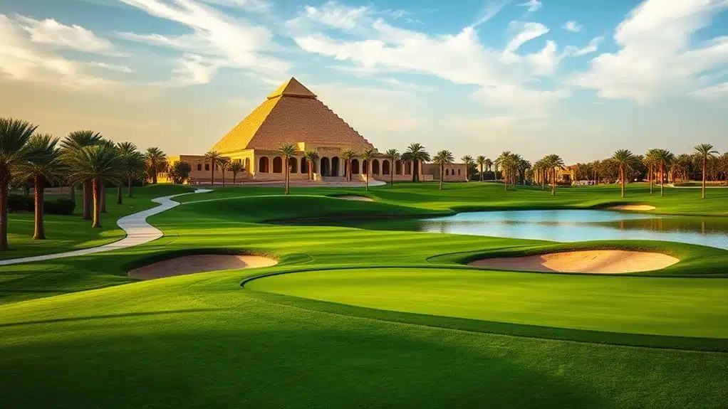 pyramids golf club experience