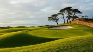 scenic coastal golf destination