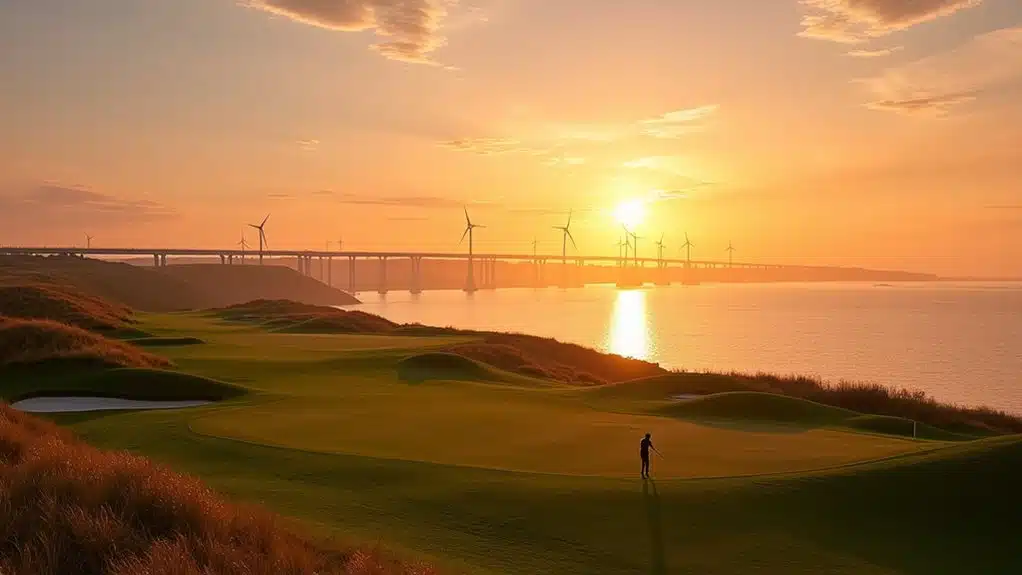 Grenzüberschreitende Golftouren in 30 Minuten