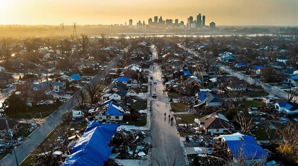 cedar rapids tornado aftermath