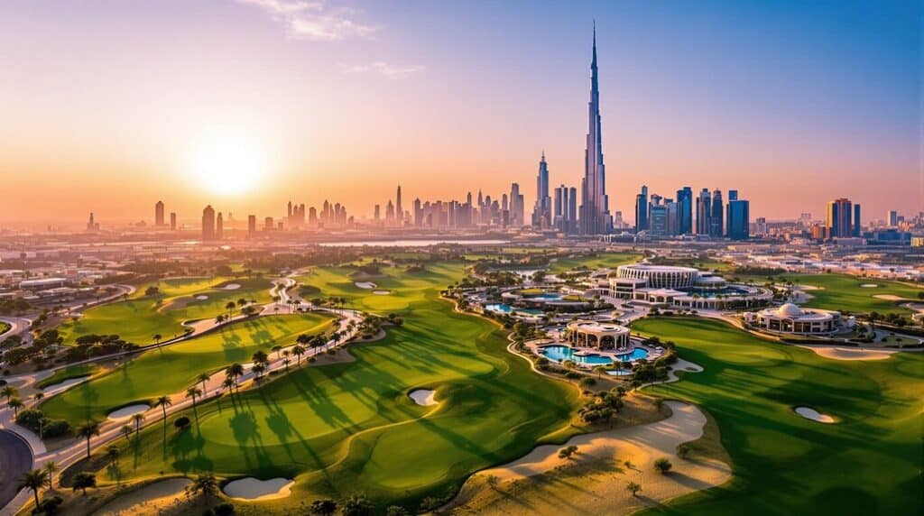 dubai hills golf experience