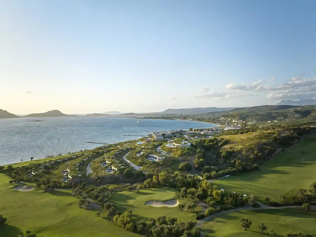 Das Mandarin Oriental im Costa Navarino Golf Resort in Griechenland