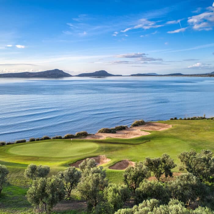 The Bay Course im Costa Navarino Golf Resort in Griechenland