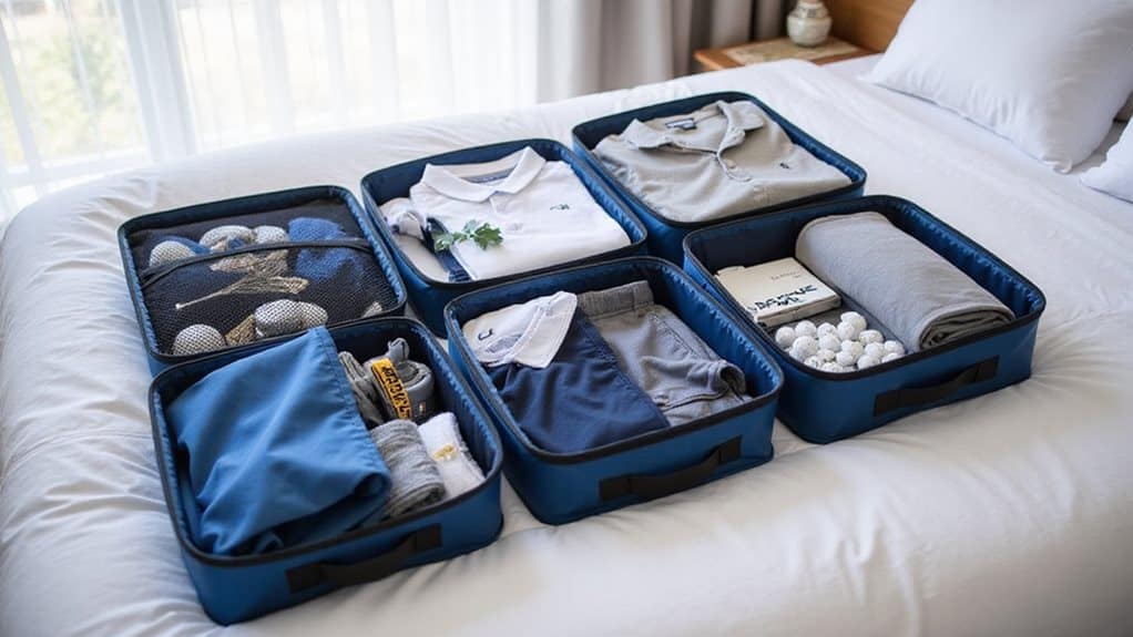 effizientes Packen f&uuml;r Golfer