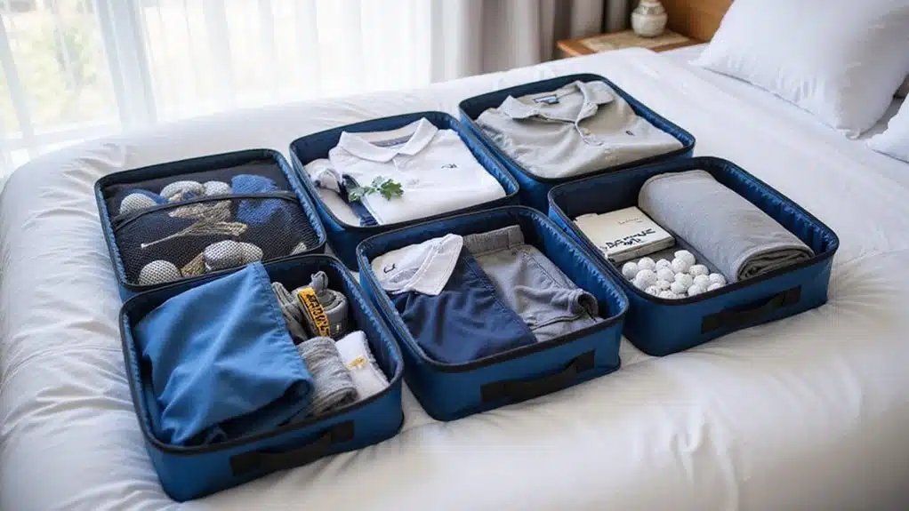 effizientes Packen für Golfer