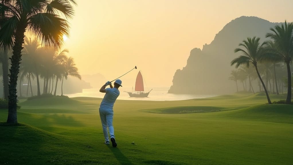 Golfurlaub in Nordvietnam beste reisezeit januar-april 4 Golf- und Besichtigungsparadies