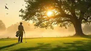 Naturverbindung durchs Golfen