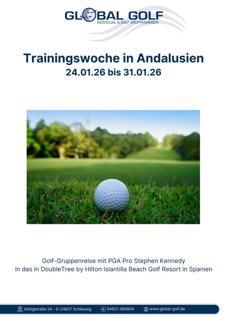 Golf-Trainingsreise nach Andalusien 24.01.26 260124 FAO DoubleTree by Hilton Islantilla 01 Golfreisen
