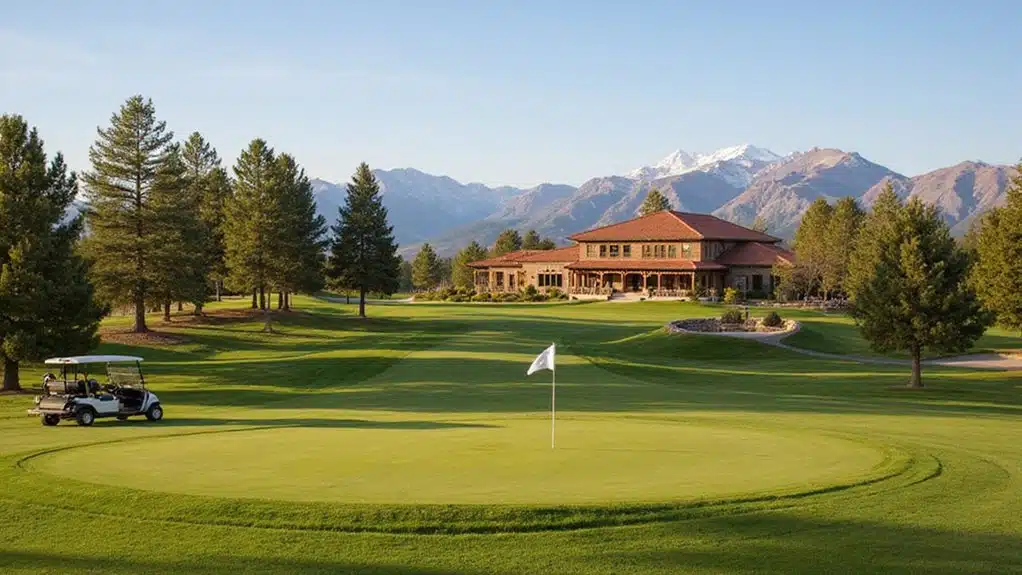 exklusiver Golfplatz-Zugang