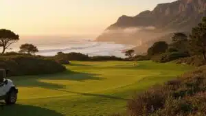 golfen entlang der malerischen Küste
