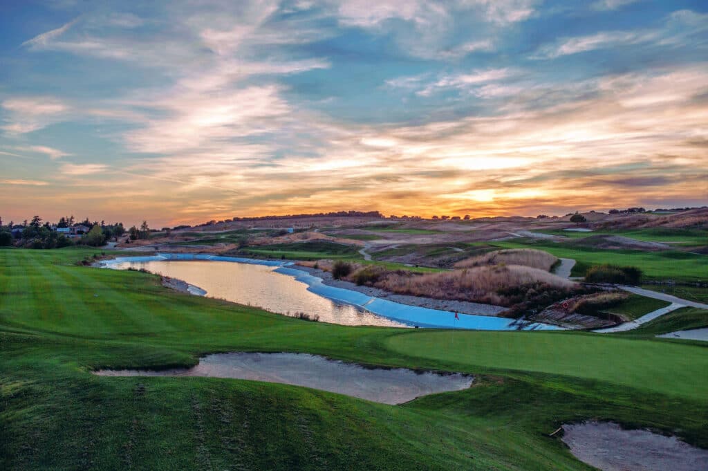 Das Amen Corner des National Golf Centre bei Madrid