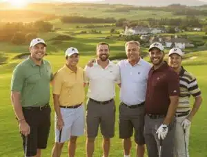 Golfer-Erfahrung mit globalem Golf